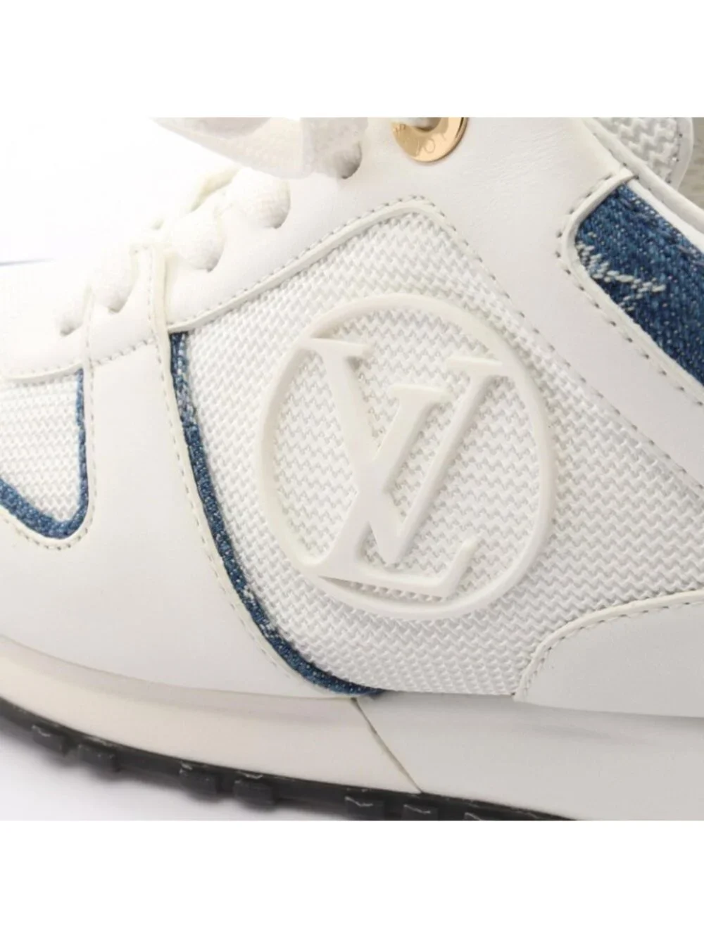 Louis Vuitton Sneakers Runawayline Monogram Denim Leather